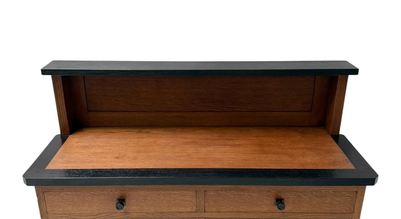 Art Deco Modernist Credenza or Sideboard by H. Fels for L.O.V. Oosterbeek